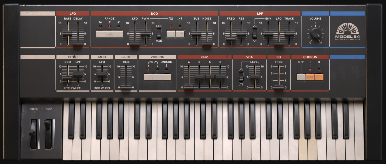 Softube Model 84 Polyphonic Synthesizer